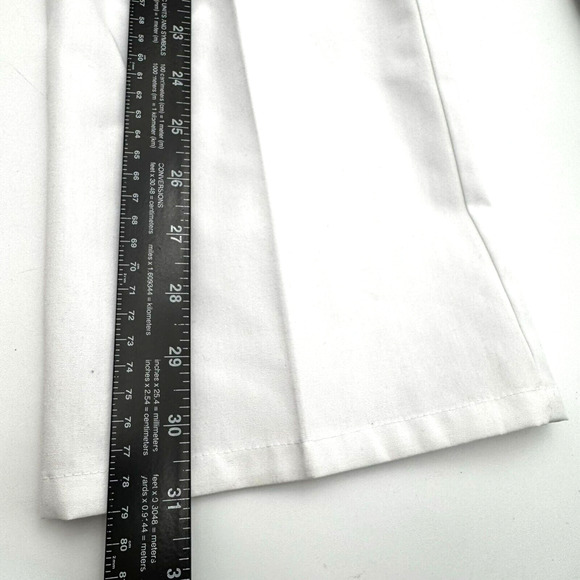 NASCAR NWT Women's XS White Drawstring Licensed Pit Crew Racing Pants Pockets - Picture 9 of 9
